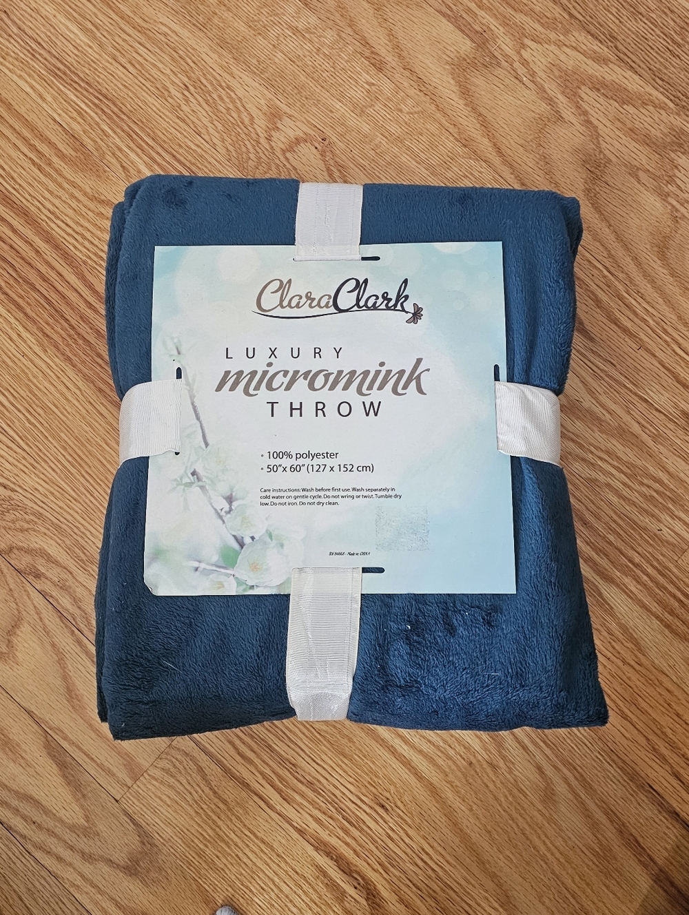 Clara Clark Micromink Throw in Deep Teal